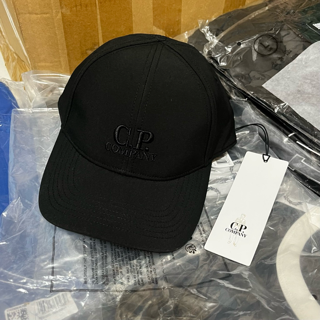Cp Company Shell-R Cap Baseball Black