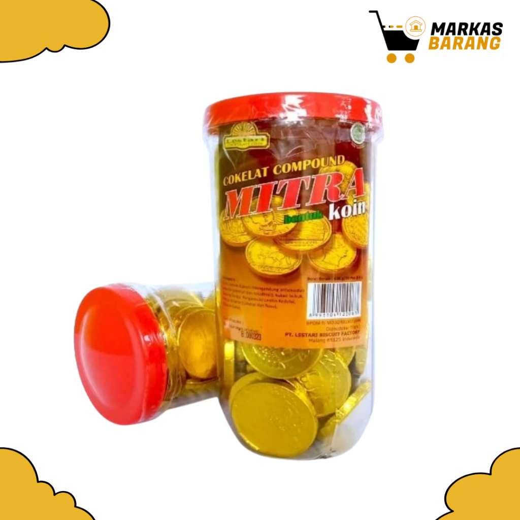 COKLAT KOIN LBF MITRA TOPLES ISI 70 PCS