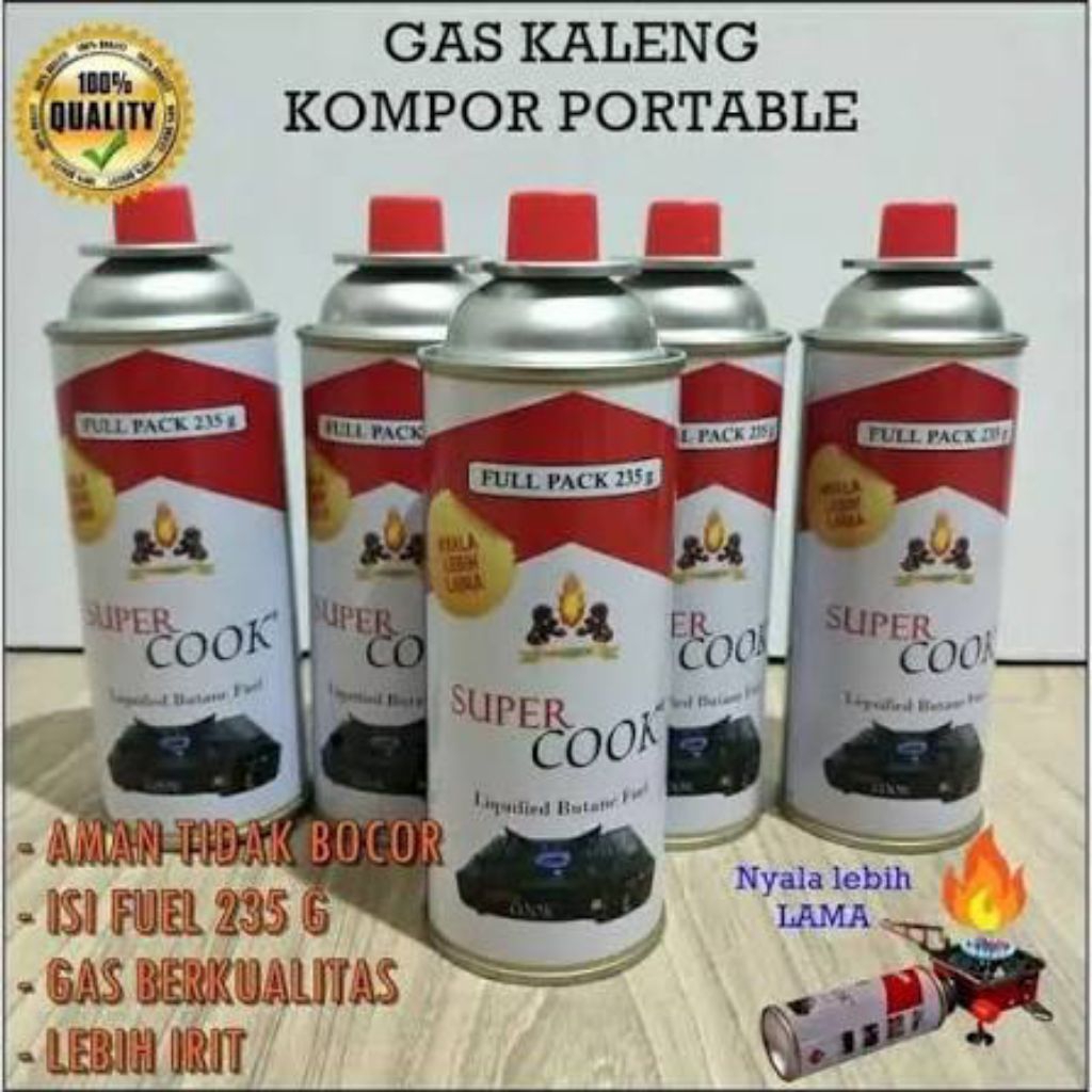 Gas Kaleng Kompor Portable