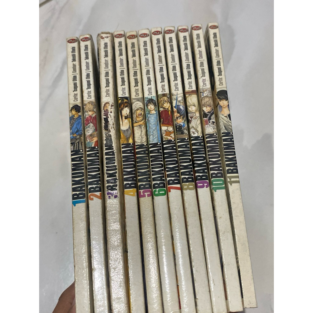 Preloved Komik Bakuman Vol. 1 2 3 4 5 6 7 8 9 10 11