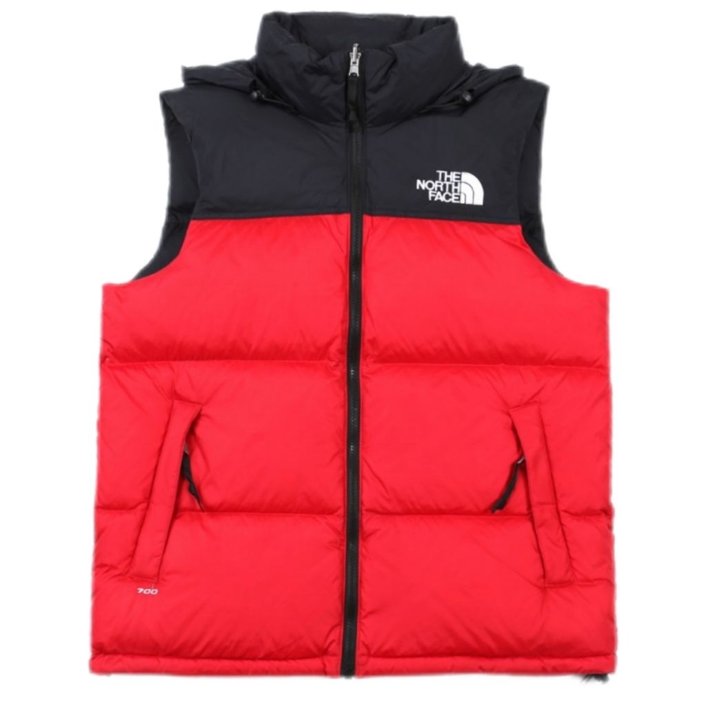 Vest Bulu Angsa THEENEF Nuptse Retro 1996 - Red