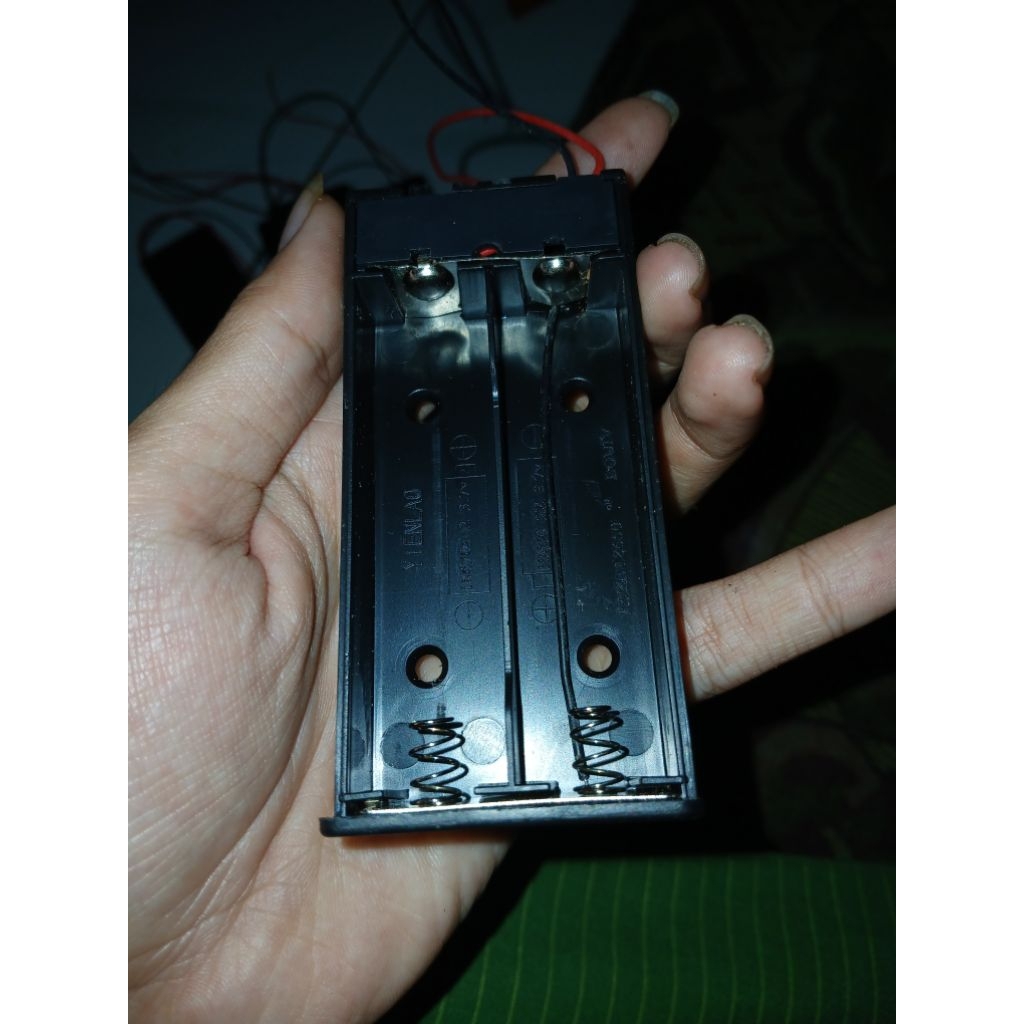 holder baterai 18650