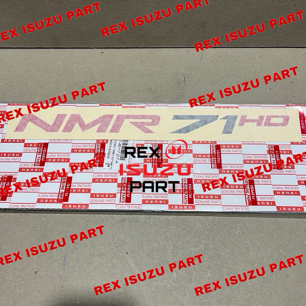STIKER STICKER ISUZU NMR 71 NMR71 HD ORIGINAL ISUZU