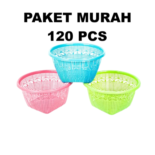 (120 PCS) Wakul Hajatan Lusinan Wakul Nasi Plastik Besek Bakul Nasi Ceting Murah TRADISI