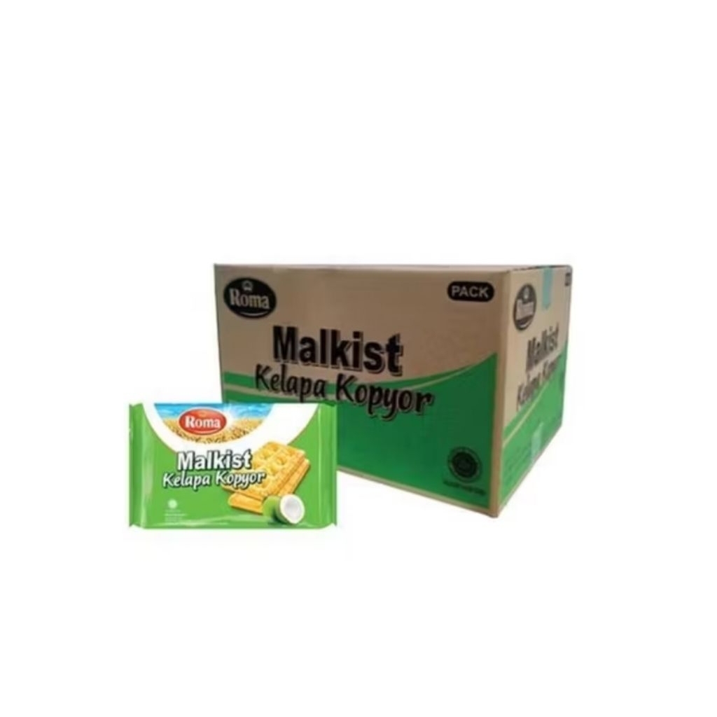 ROMA MALKIST KELAPA KOPYOR PACK DUS (30X105g)