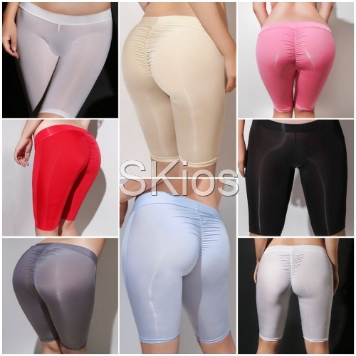 Lingerie Seksi Transparan Elastis Legging Short Pants L295