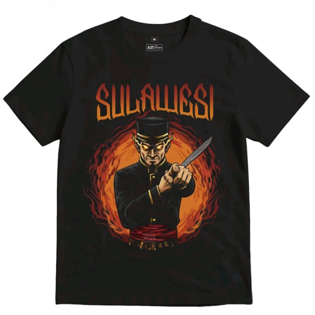 Kaos Bugis  Sulawesi  Kaos Distro Unisex Pria Wanita