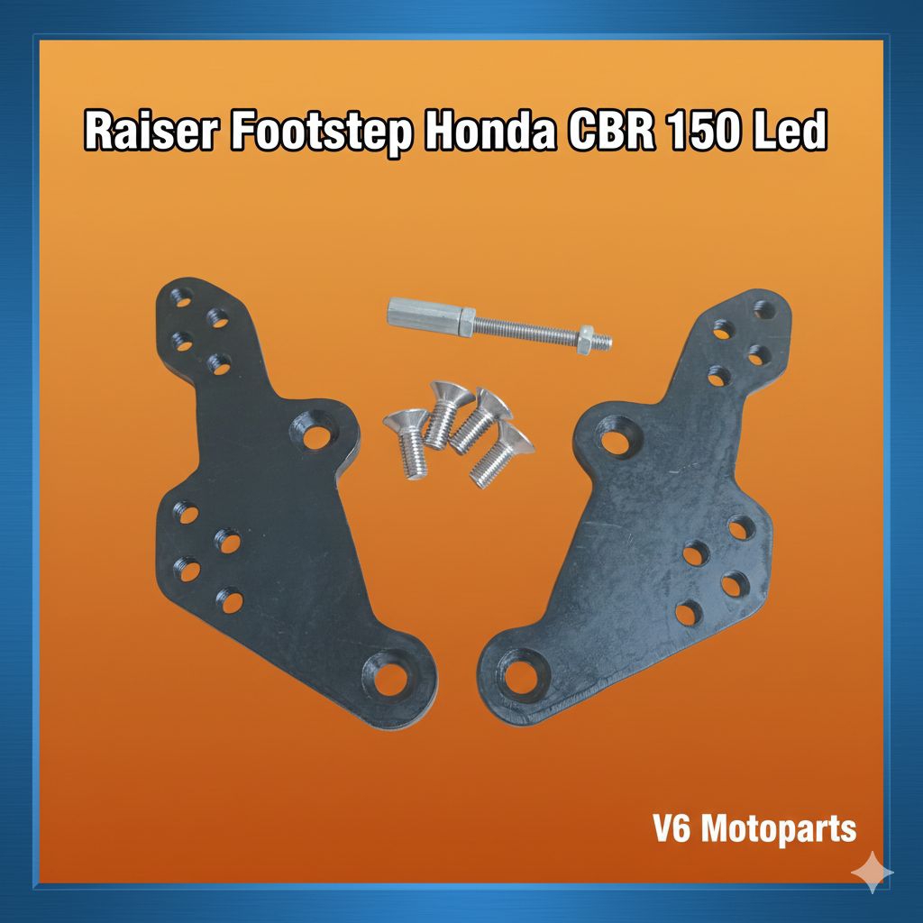 Bracket Raiser Footstep Honda CBR 150 Led