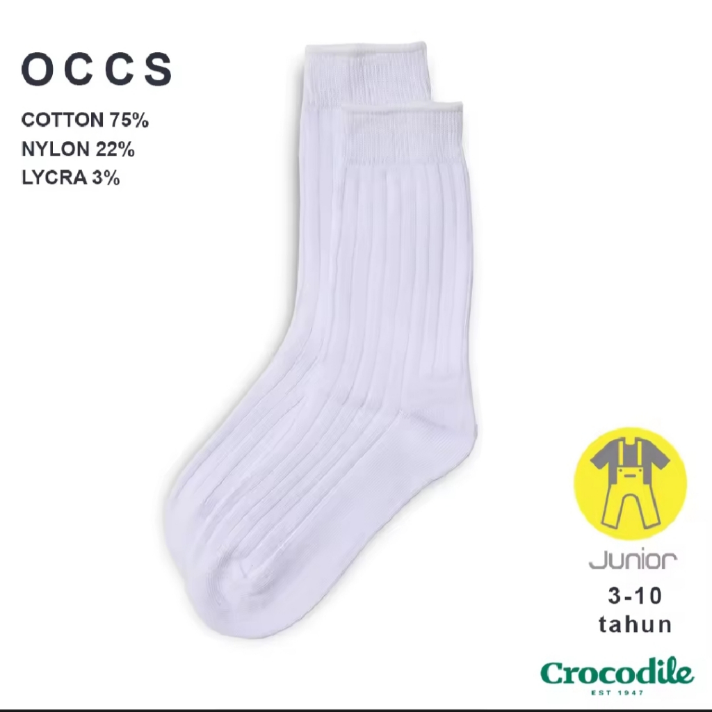 Crocodile kids CCH Kaos kaki anak