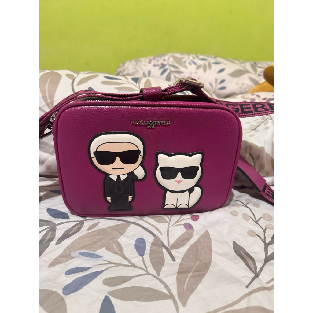 tas camera bag karl lagerfeld