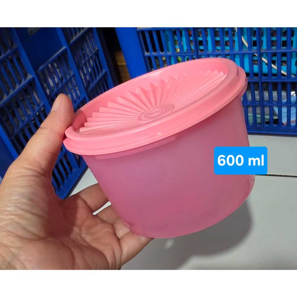 TUPPERWARE Toples Kecil Mini Deco 600ml