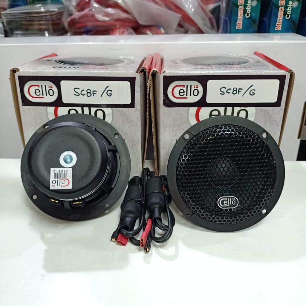 Speaker midrange Cello 3 inch include crossover midrange