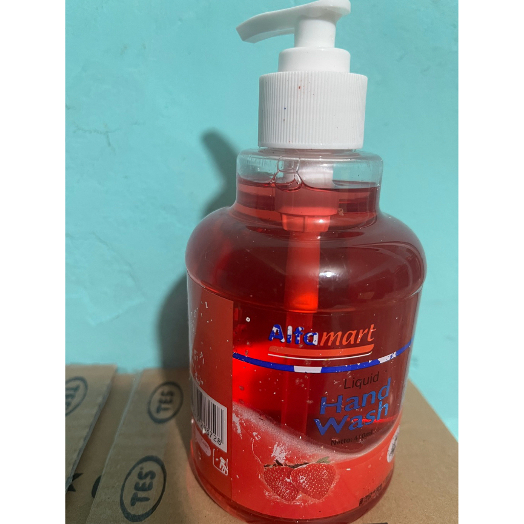 Hand Wash Bottle Alfamart 410ml