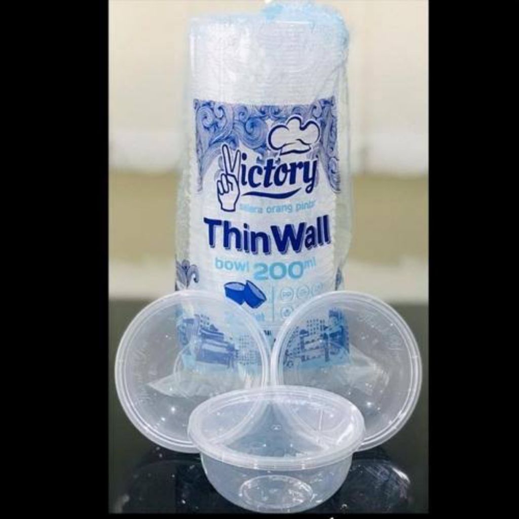 Thinwall round bowl 200ml