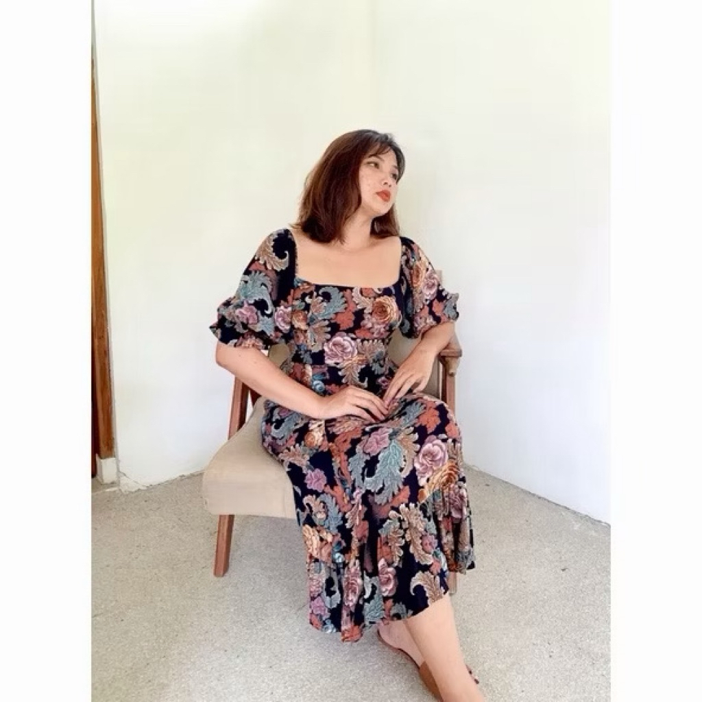 BOOGIETA Boog Midi Drese (Preloved)