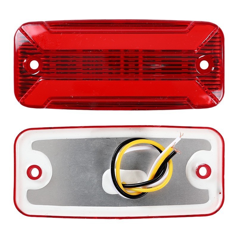 Lampu Led Bak Samping Truk Lampu Box Truk 12-24 Volt Lampu Mobil Bak