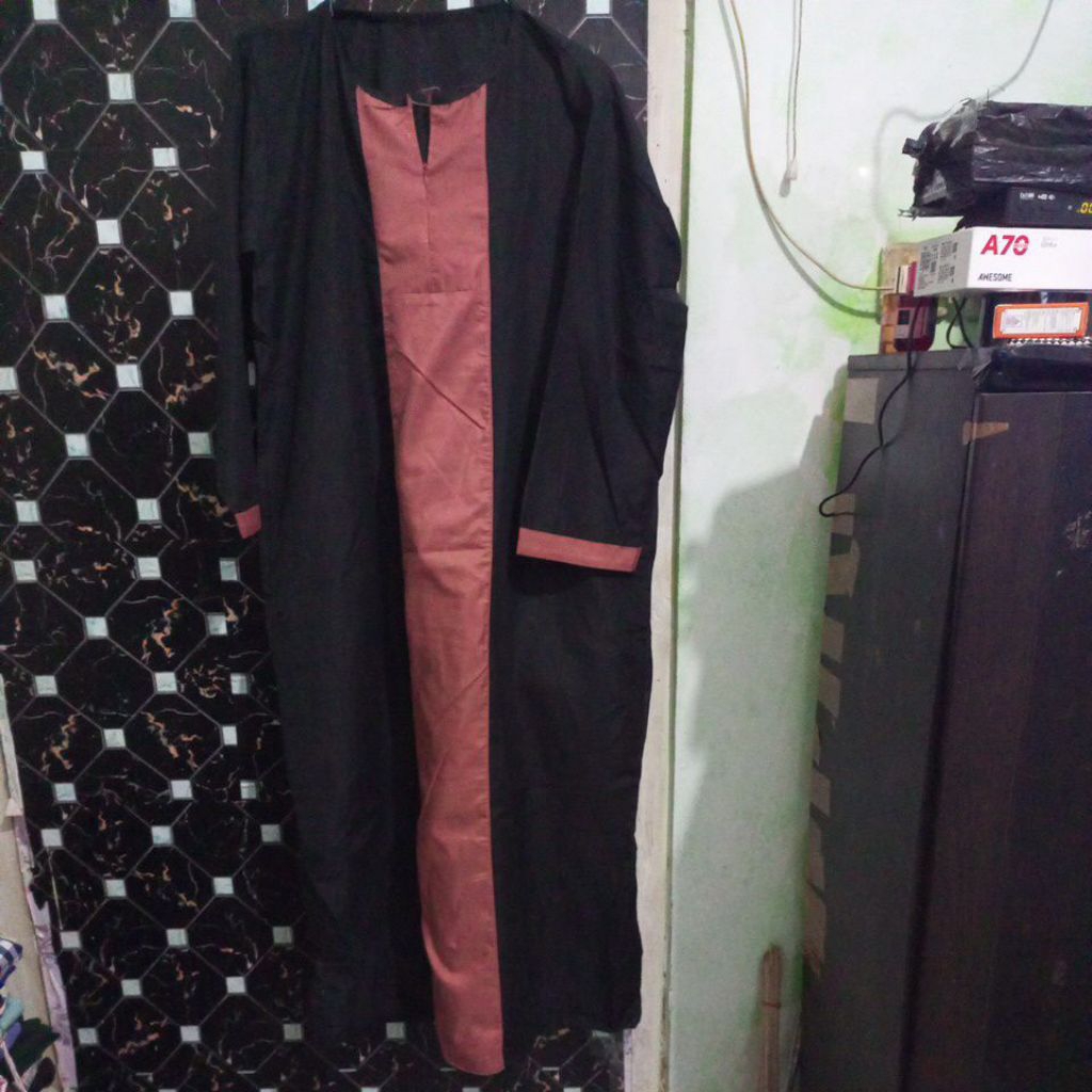 pl gamis abaya+tali ld 110