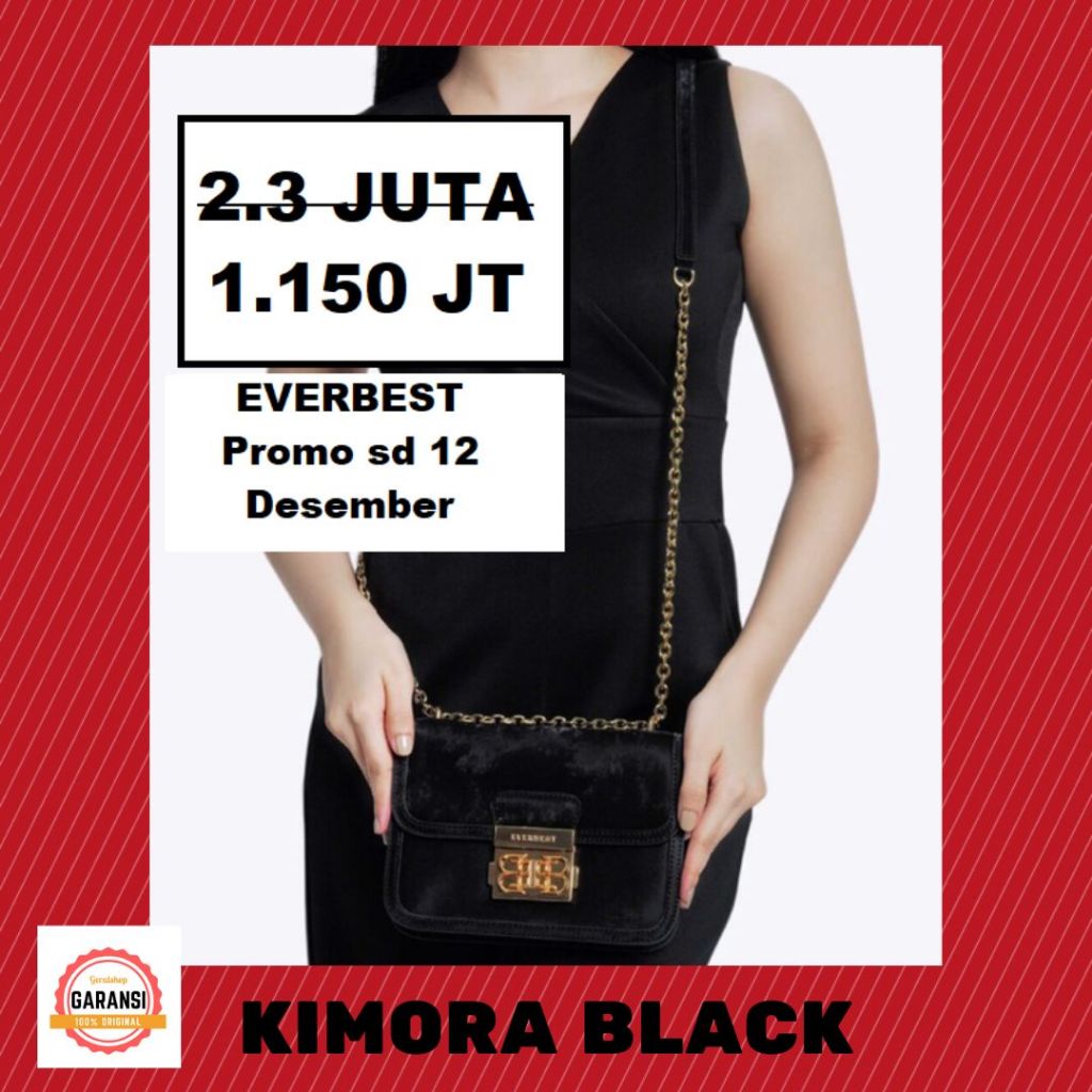 Tas selempang wanita EVERBEST seri KIMORA SALE original 100%