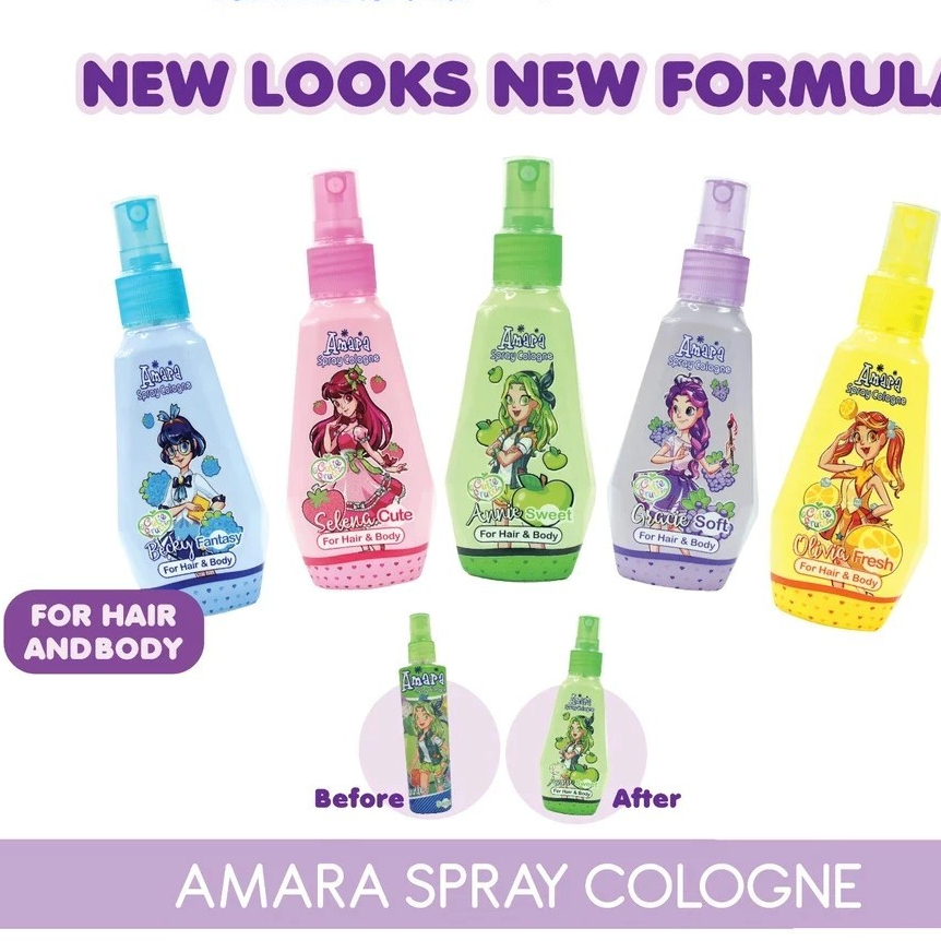 Amara Spray Cologne / Parfum Anak / Cologne Anak