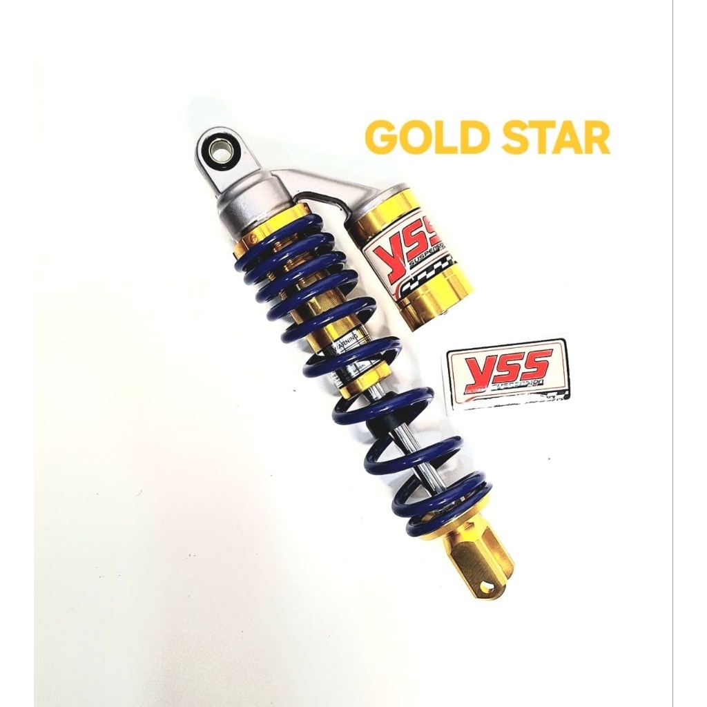 SHOCK  TABUNG BELAKANG COPY YSS TABUNG BIRU UKURAN 310MM BUAT MOTOR VARIO 110/ BEAT FI/ BEAT ASP/ MI