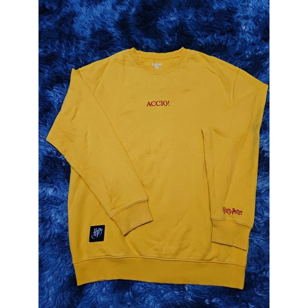 Harry Potter Second Crewneck Yellow Accio