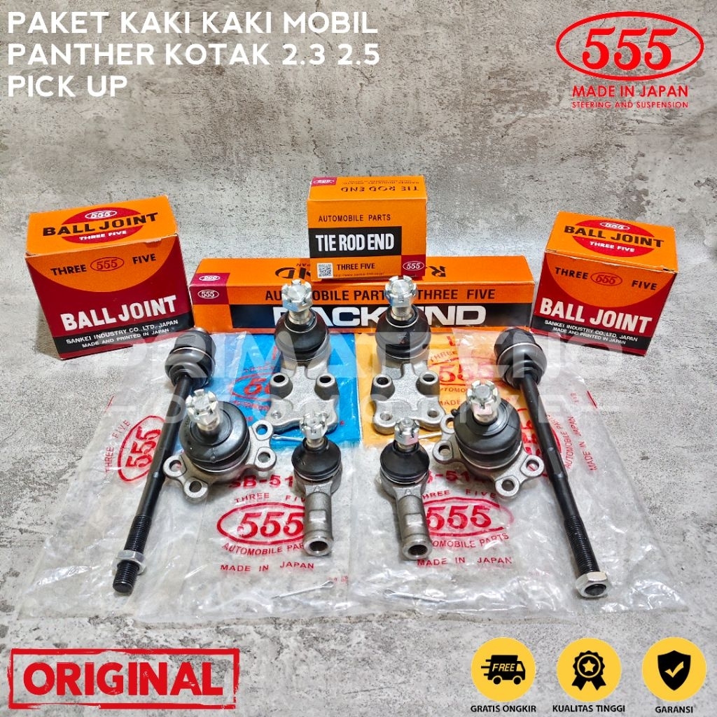 KAKI KAKI MOBIL ISUZU PANTHER KOTAK 2.3 2.5 PANTHER PICK UP RACK END + TIEROD + BALL JOINT UP + BALL