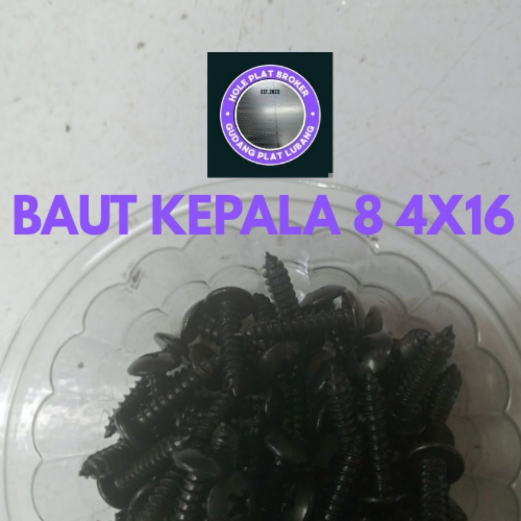 50biji,25biji Baut/Sekrup Grill Speaker Box,Sekrup Grill Speaker Bahan Baja Kepala 8mm Panjang Ulir 