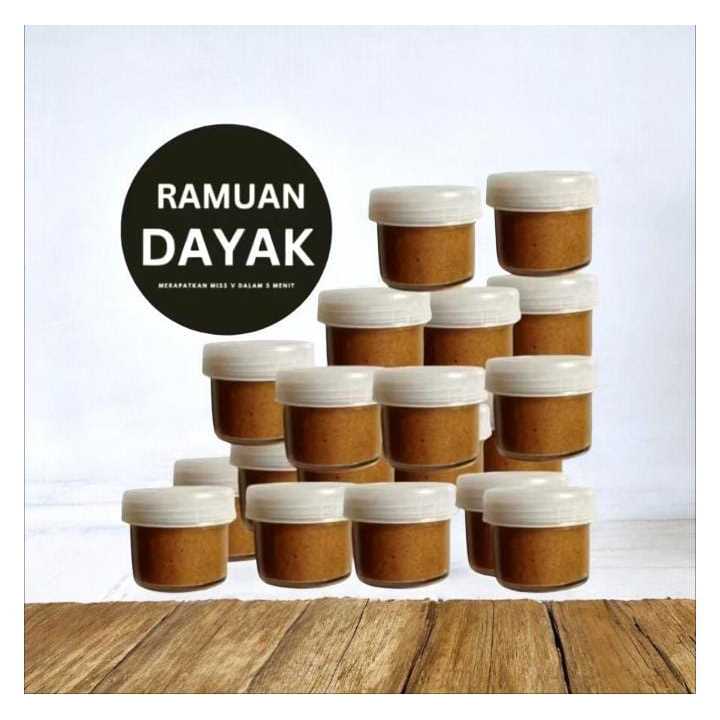 1 PCS - RAMUAN DAYAK KALIMANTAN PERAPAT MISS V ASLI / RAMUAN DAYAK PERAPAT MISS V