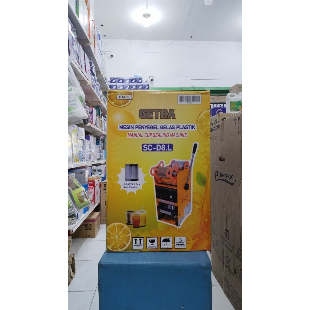 getra cup sealer SC-D8 penyegel cup/gelas getra SC D8
