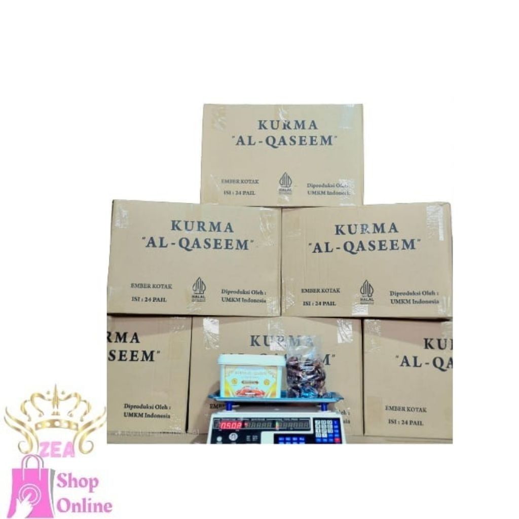 KURMA AL-QASEEM / KURMA EMBER BULAT / KURMA EMBER KOTAK AL QASEEM/AL KOSIM / AL QOSIM
