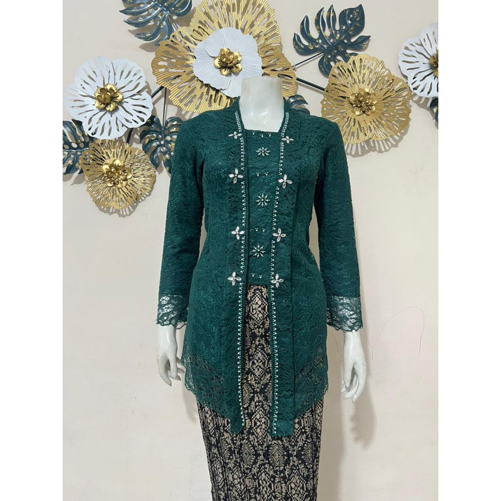 SETELAN PLISKET KUTU BARU BROKAT PAYET/KUTU BARU PAYET MODERN/KEBAYA WISUDA/KEBAYA PESTA/KEBAYA KEKI