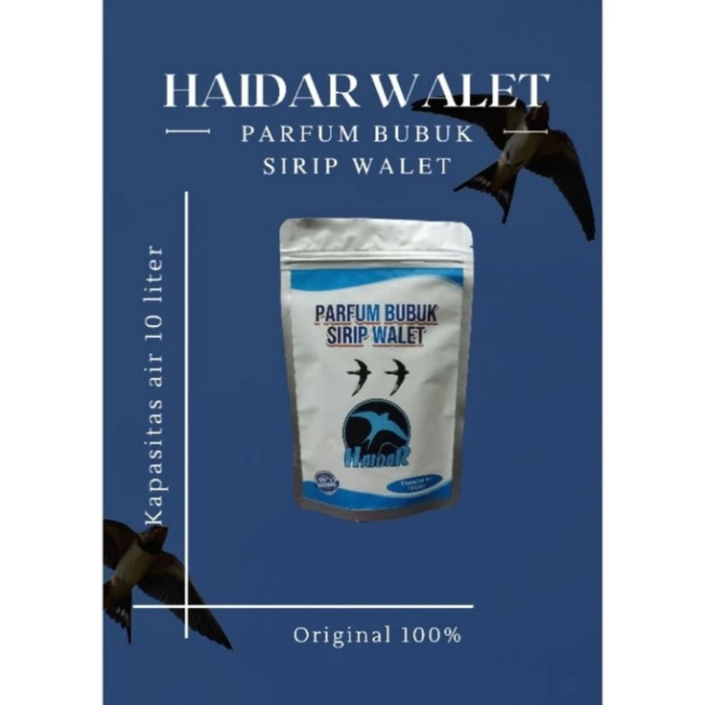 HAIDAR WALET - PARFUM BUBUK SIRIP WALET