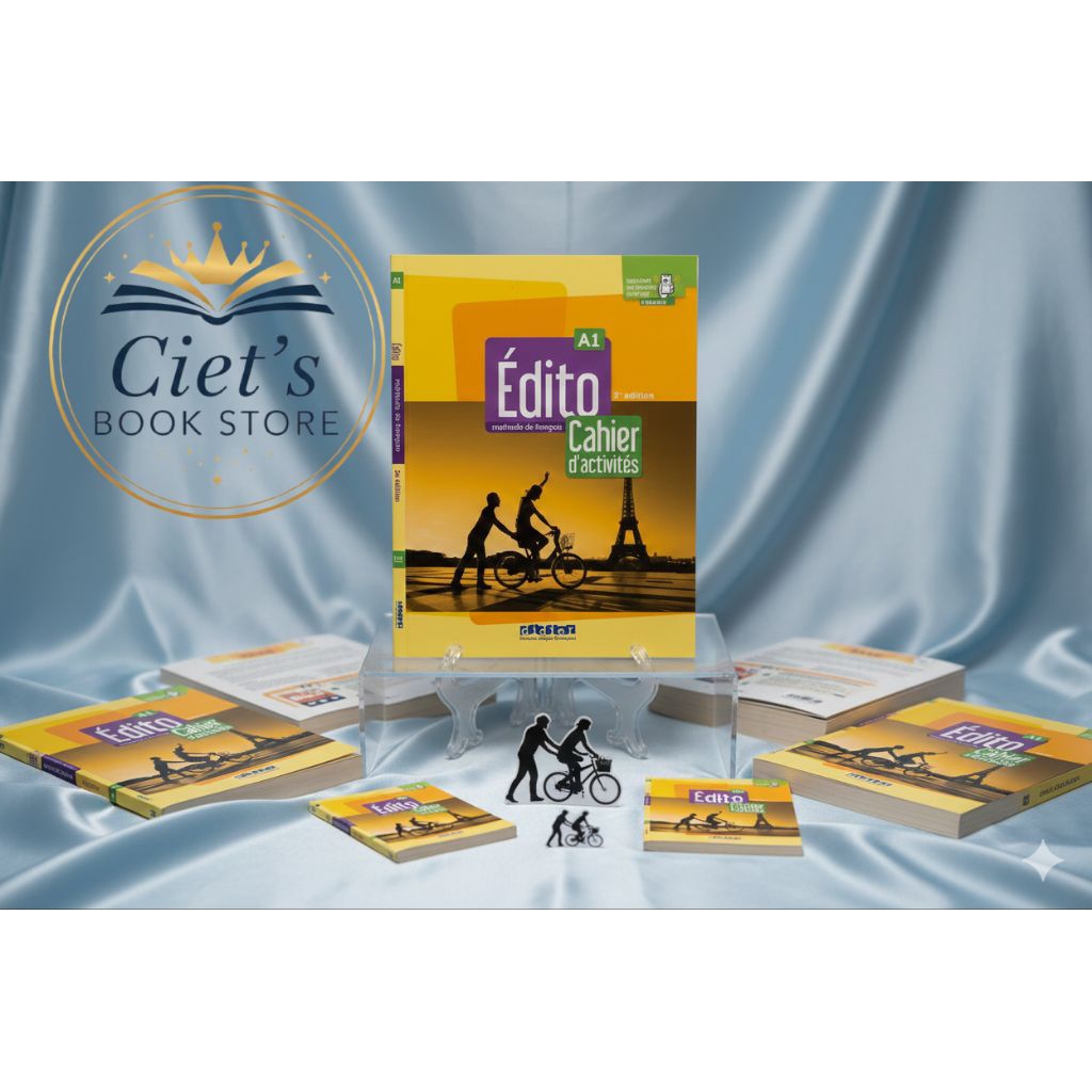 Buku Bahasa Prancis Edito A1 Livre dan Cahier