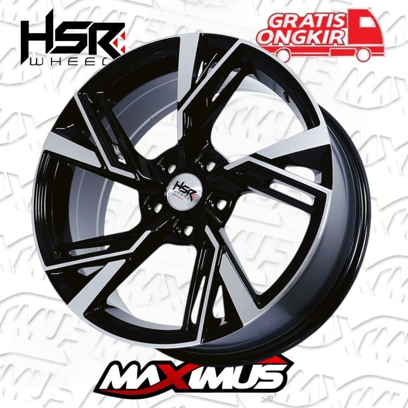 Velg Mobil Ring 18 HSR OKANE R18 Lubang 5 Veleg Mercy