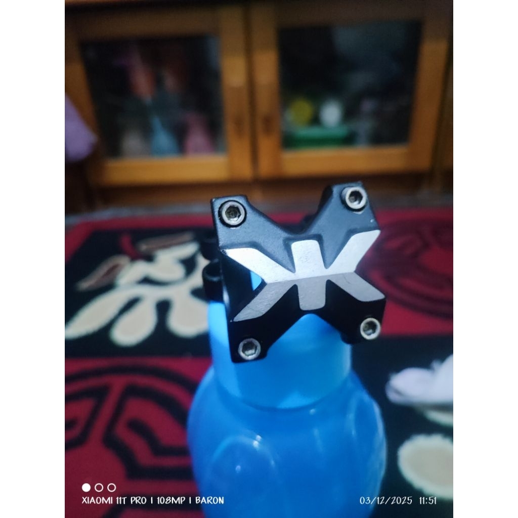 Direct mount stem kore emboss untuk fork doublecrown double crown sepeda mtb downhill DH ukuran 31.8