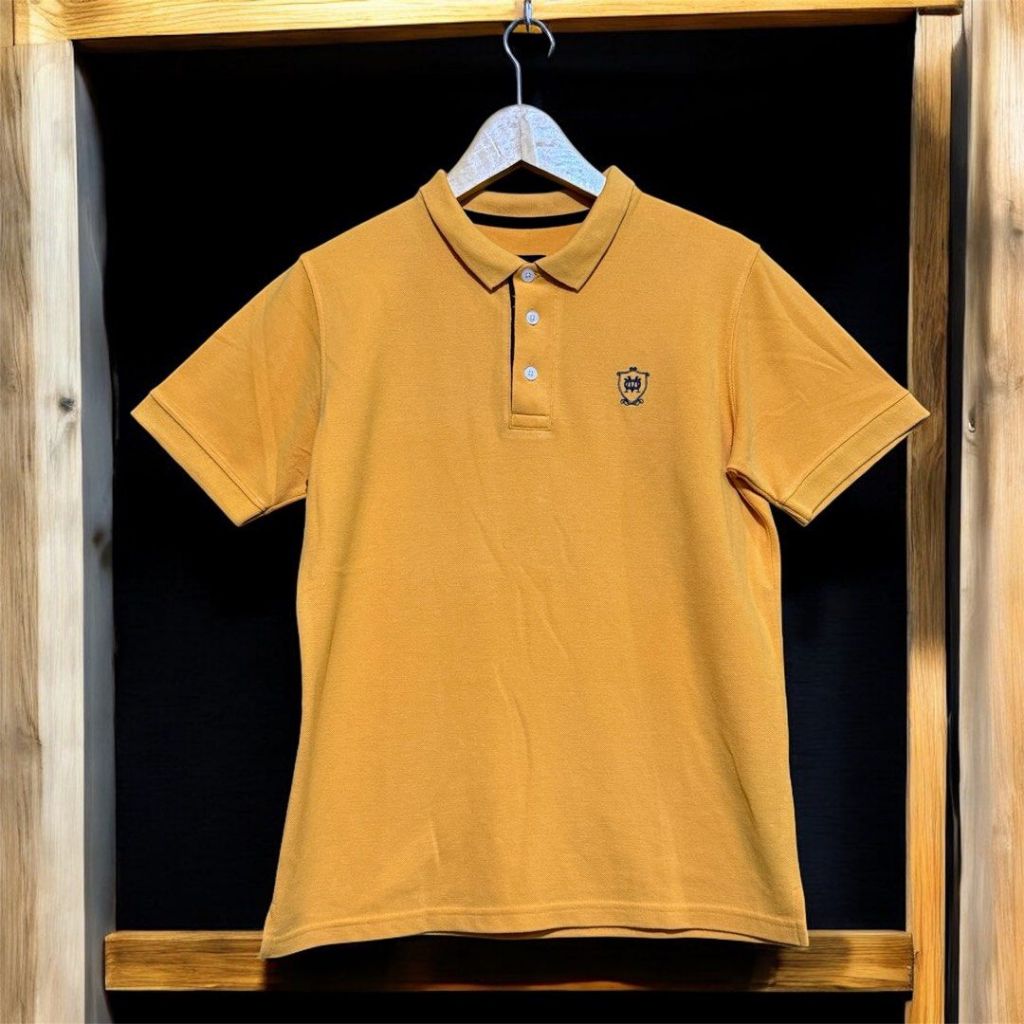 MASSIMO DUTTI Italian luxury casual polo shirt classic logo | kaos kerah pria