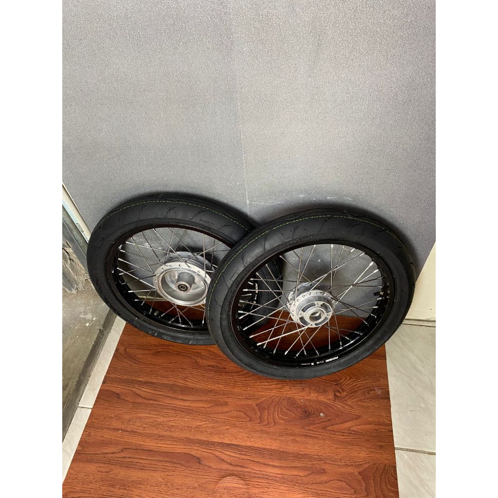Paket Velg Jupiter Z Burhan Roda Vega R New Velg Set MX Old Ring 17 Ban CTX Hydra Ring 17