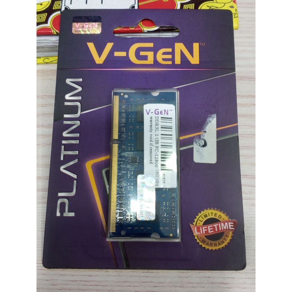 RAM LAPTOP DDR 3L 2GB 12800-1600Mhz Vgen platinum