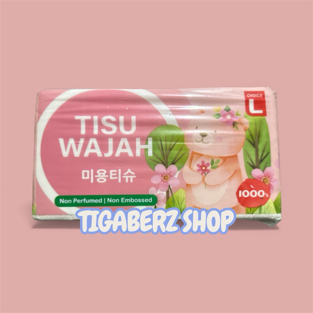 Choice L tisu wajah 1000 gram