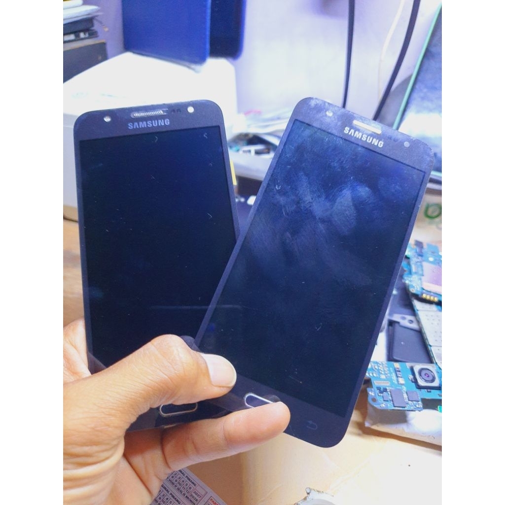 LCD+Fream Samsung J5 J500 Original Cabutan SuperAmoled