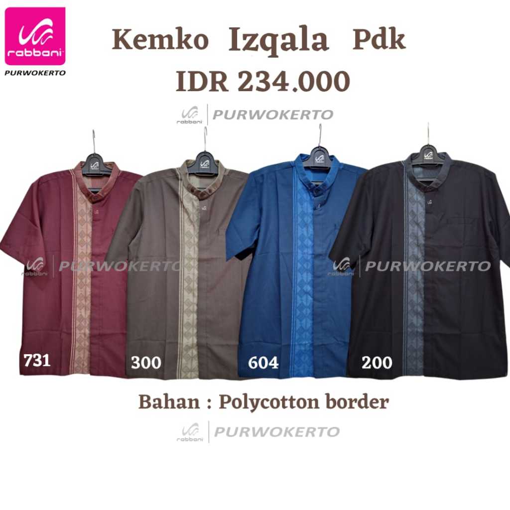 RABBANI - KEMEJA KOKO IZQALA PDK / KEMKO IZQALA PDK RABBANI
