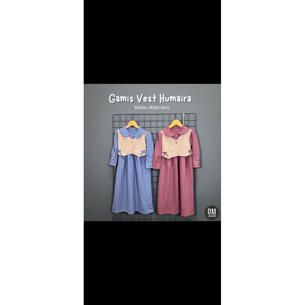 gamis vest humairah