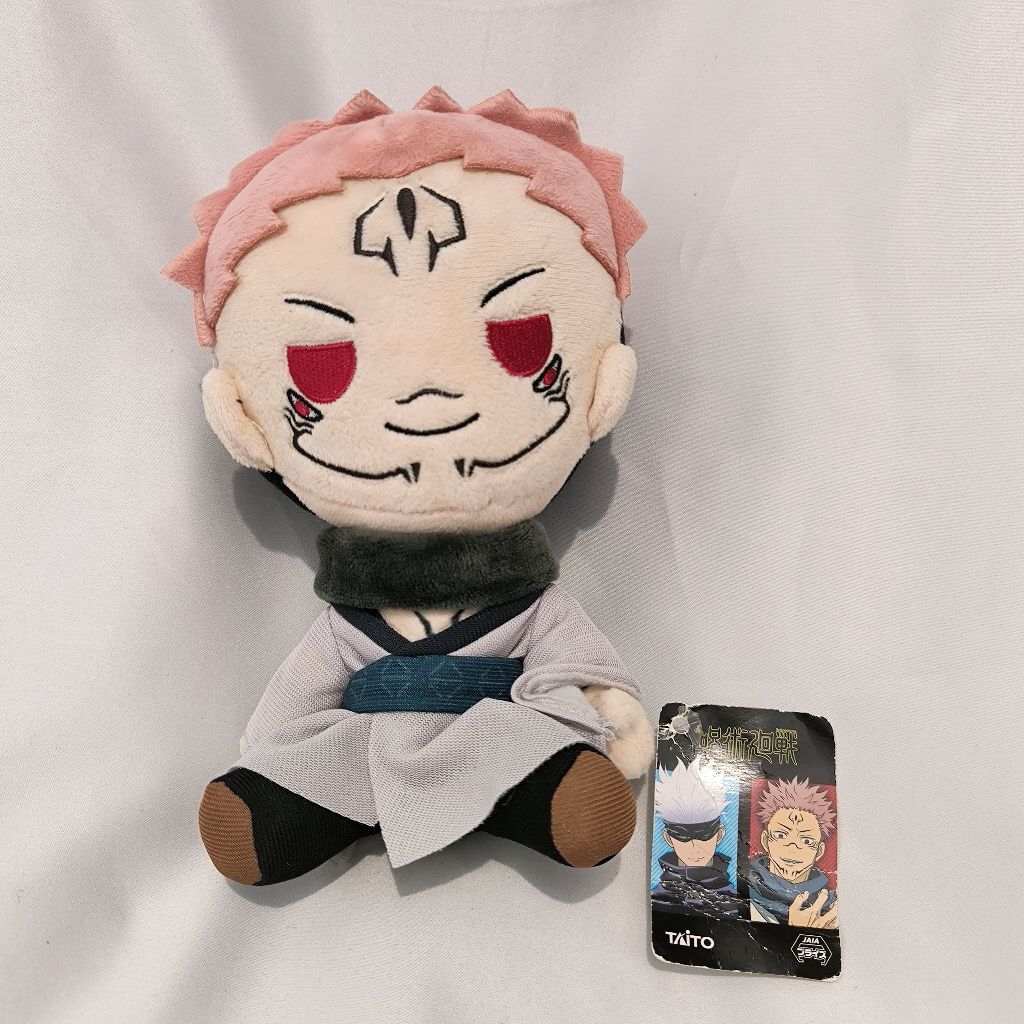 Boneka Ryomen Sukuna Anime Jujutsu Kaisen Merch Plush