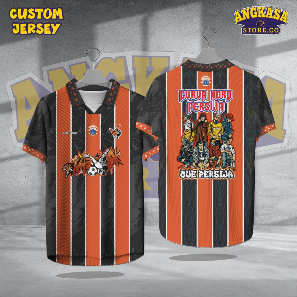 JERSEY VINTAGE SUPORTER PERSIJA JAKARTA
