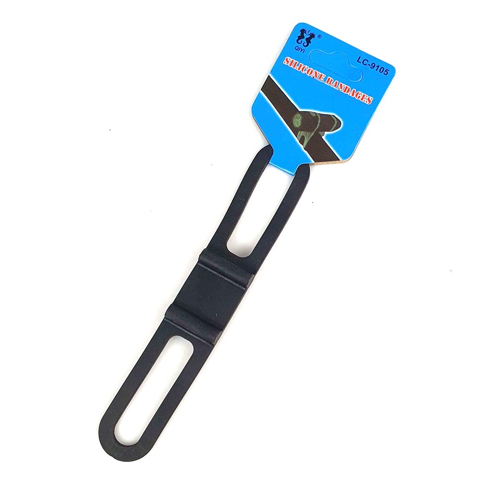 Dudukan Braket Sepeda Tali Silikon untuk Senter LC-9105 - Braket Silikon