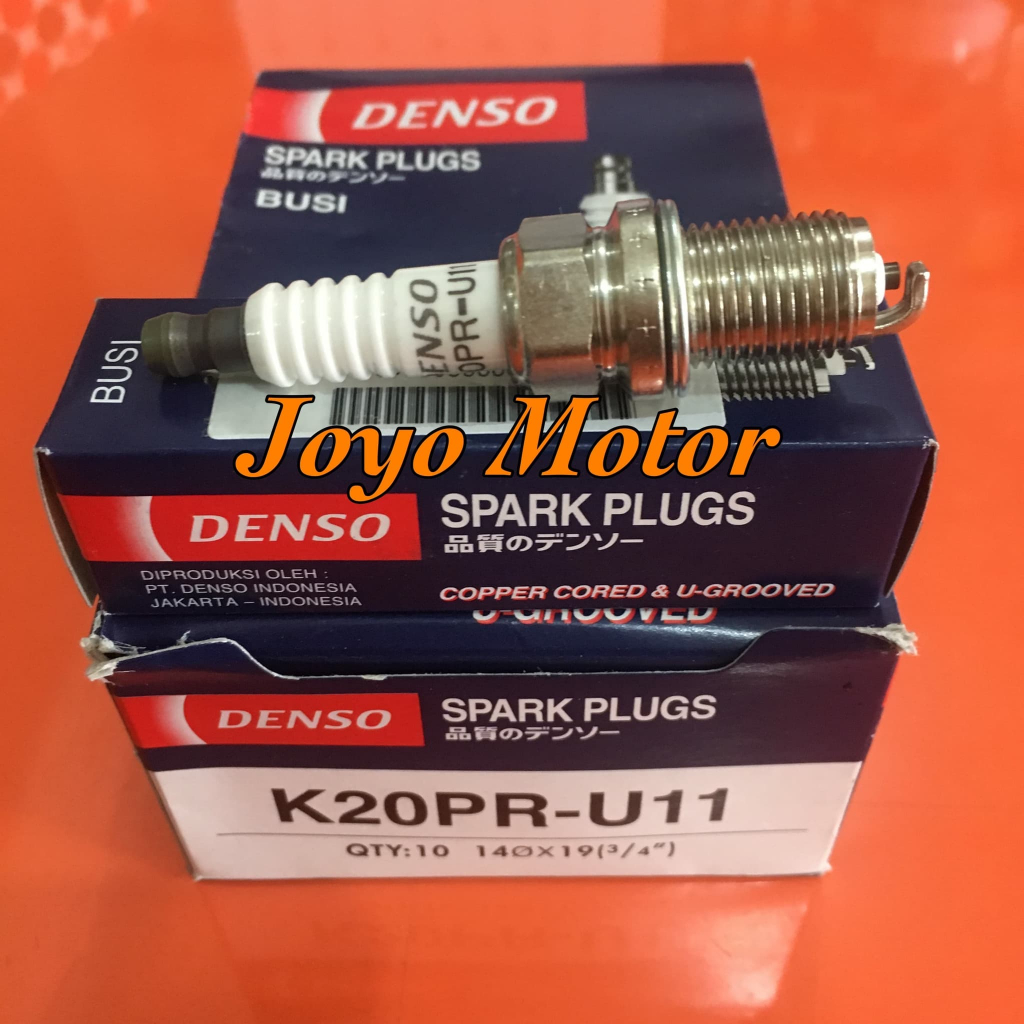 Busi Mobil Merk Denso K20PRU-11 Avanza Non VVTi  Xenia 1.0 Zebra Espass Apv  Original denso