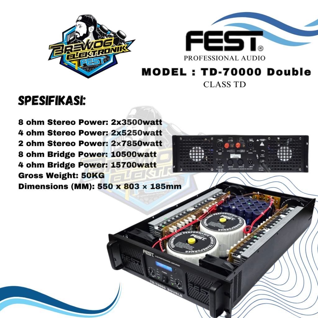POWER FEST TD 70000 DOUBLE CLASS TD