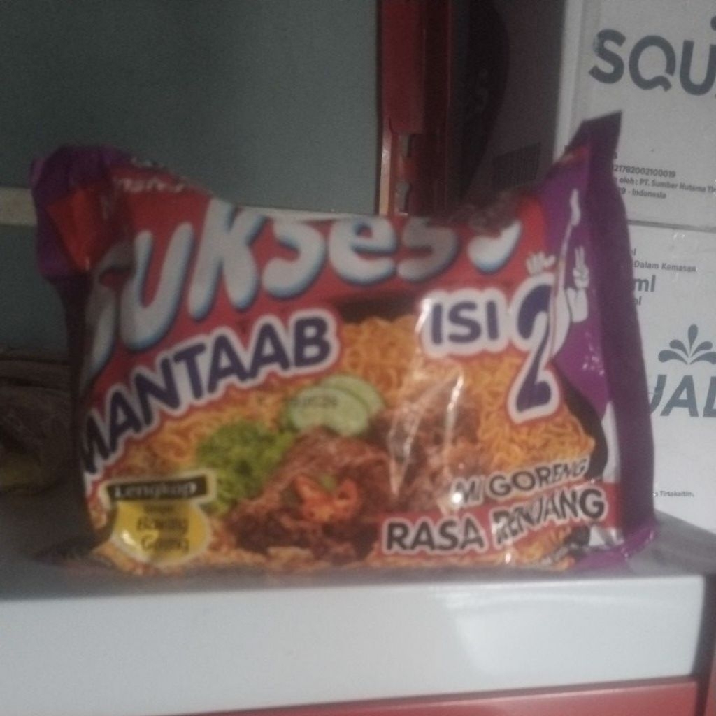 mie sukses isi 2 mi goreng rasa rendang 1 pcs