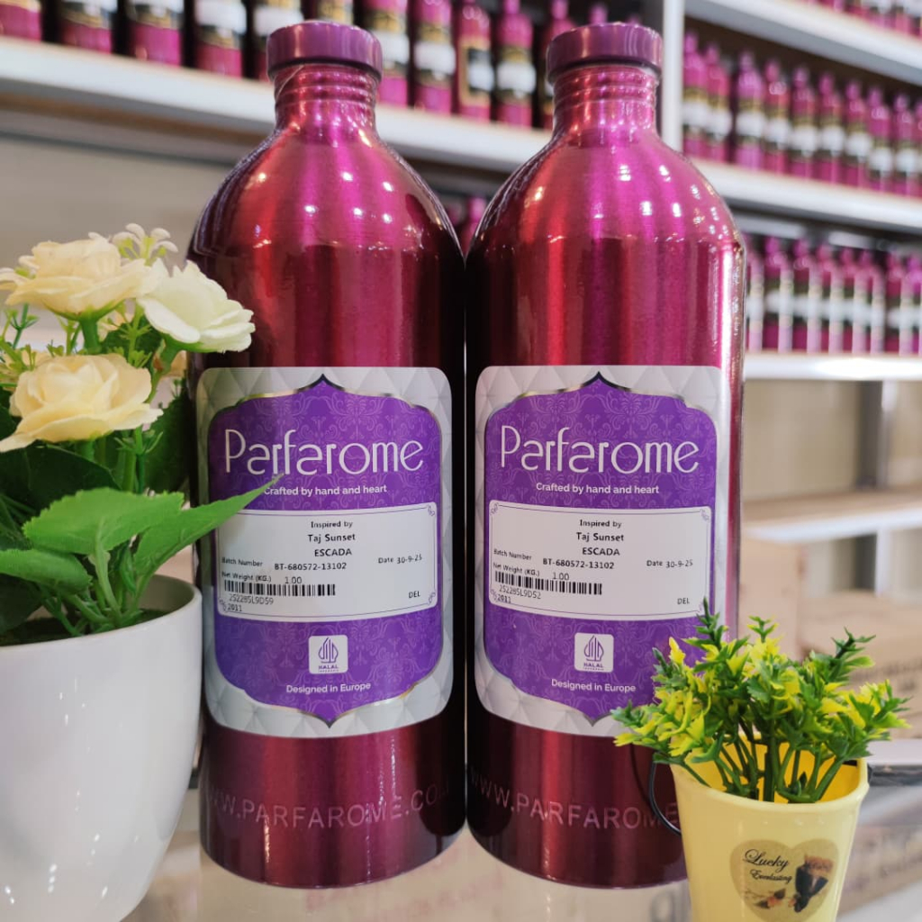 [ Parfarome Deluxe ] ESCDA TAJ SUNSET | Bibit parfum murni original pabrik kemasan 250ML/500ML/1KG -