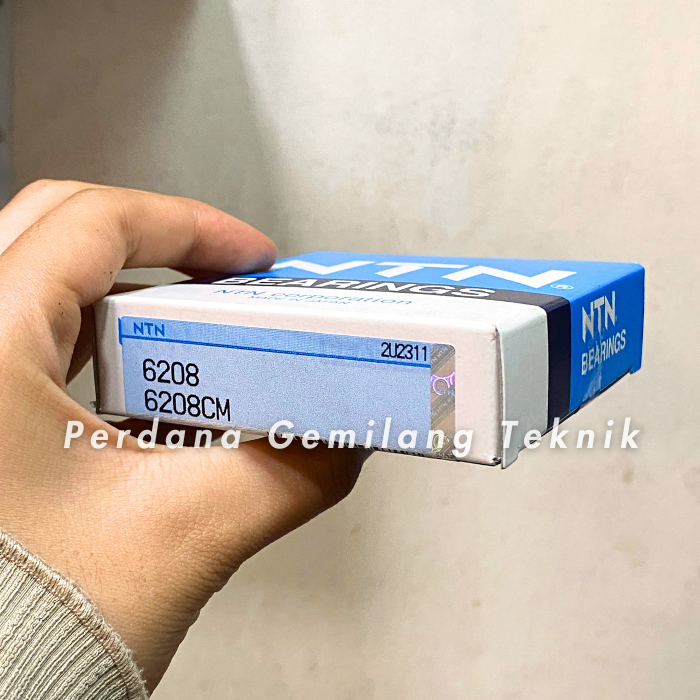 Ball Bearing 6208 NTN | Bearing 6208CM NTN | Bearing 6208 tanpa tutup polos open type NTN Japan Orig